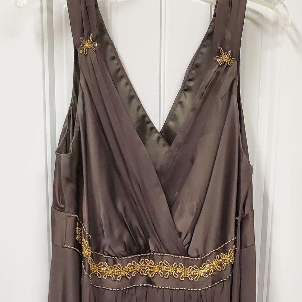 Beautiful Silk Short Dress Size 18w